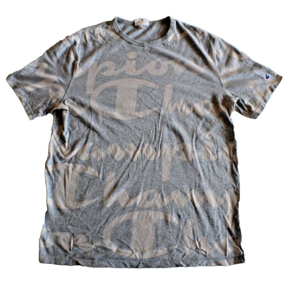 Vintage Champion Mens Shirt Size L - All over pattern
